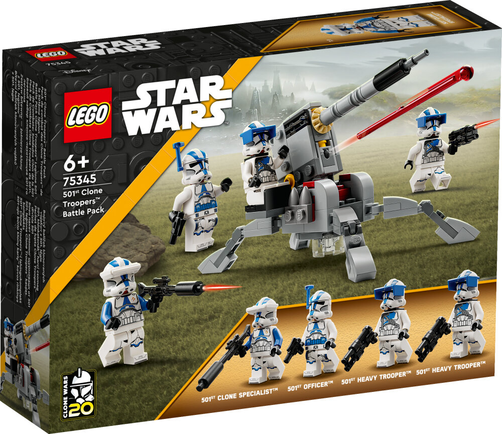 LEGO Star Wars - Battle Pack med klonsoldater fra 501. legion 6+
