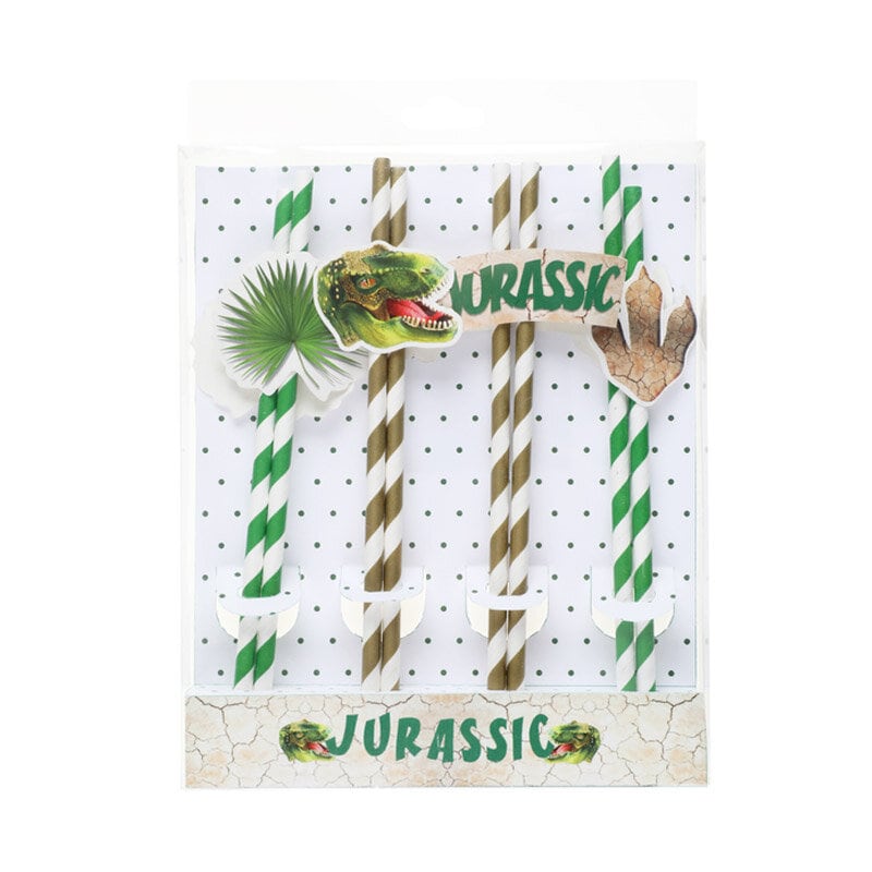 Dinosaur - Papsugerør 8 stk