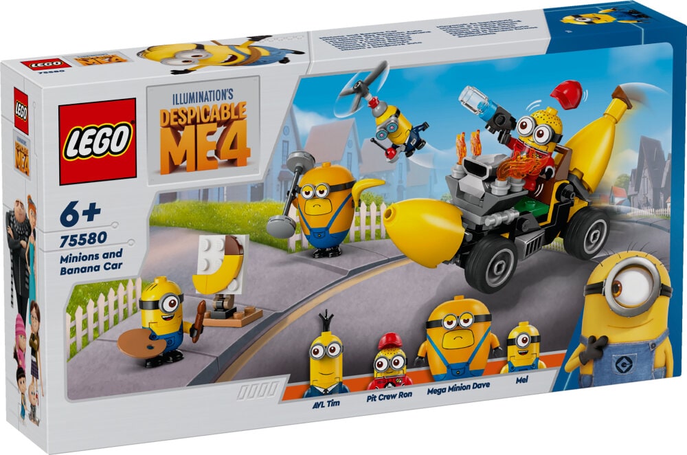 LEGO Minions - Minions og bananbil 6+