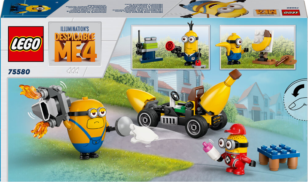 LEGO Minions - Minions og bananbil 6+