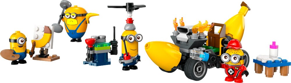 LEGO Minions - Minions og bananbil 6+