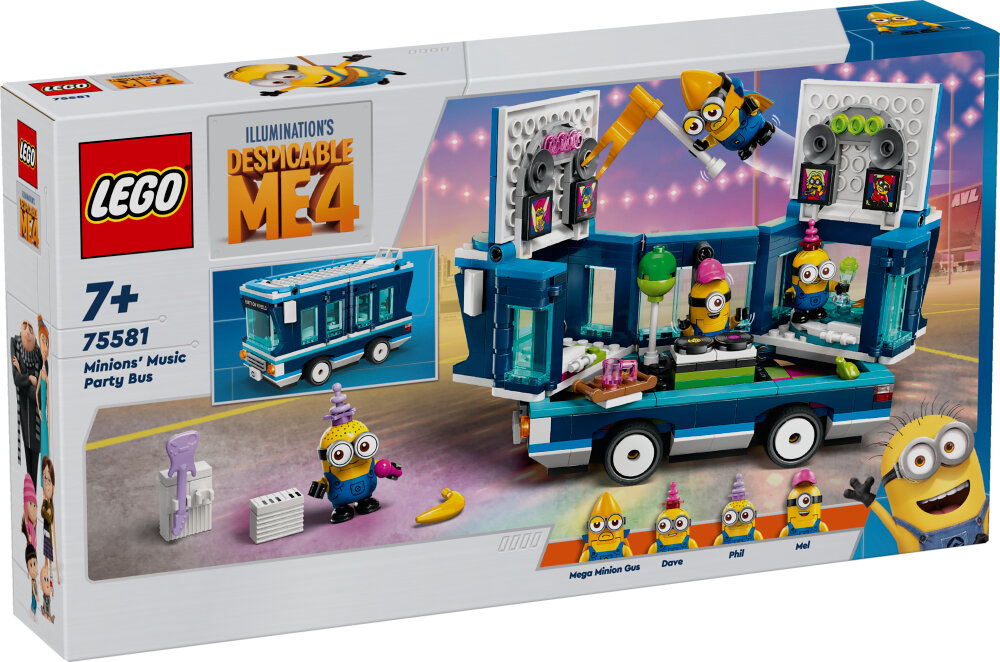 LEGO Minions - Minions-partybus 7+