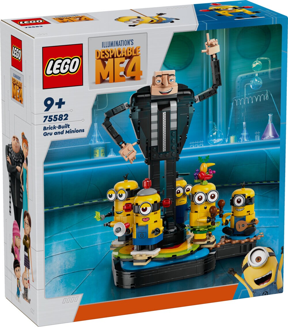 LEGO Minions - Klodsbygget Gru og Minions 9+