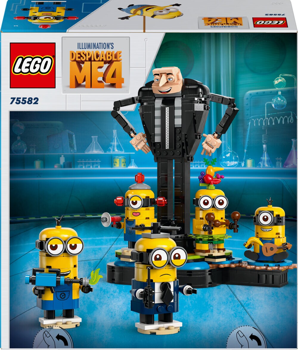 LEGO Minions - Klodsbygget Gru og Minions 9+