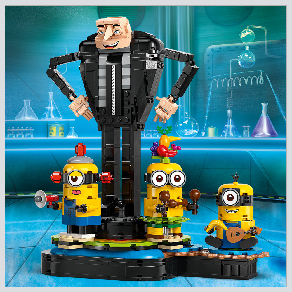 LEGO Minions - Klodsbygget Gru og Minions 9+