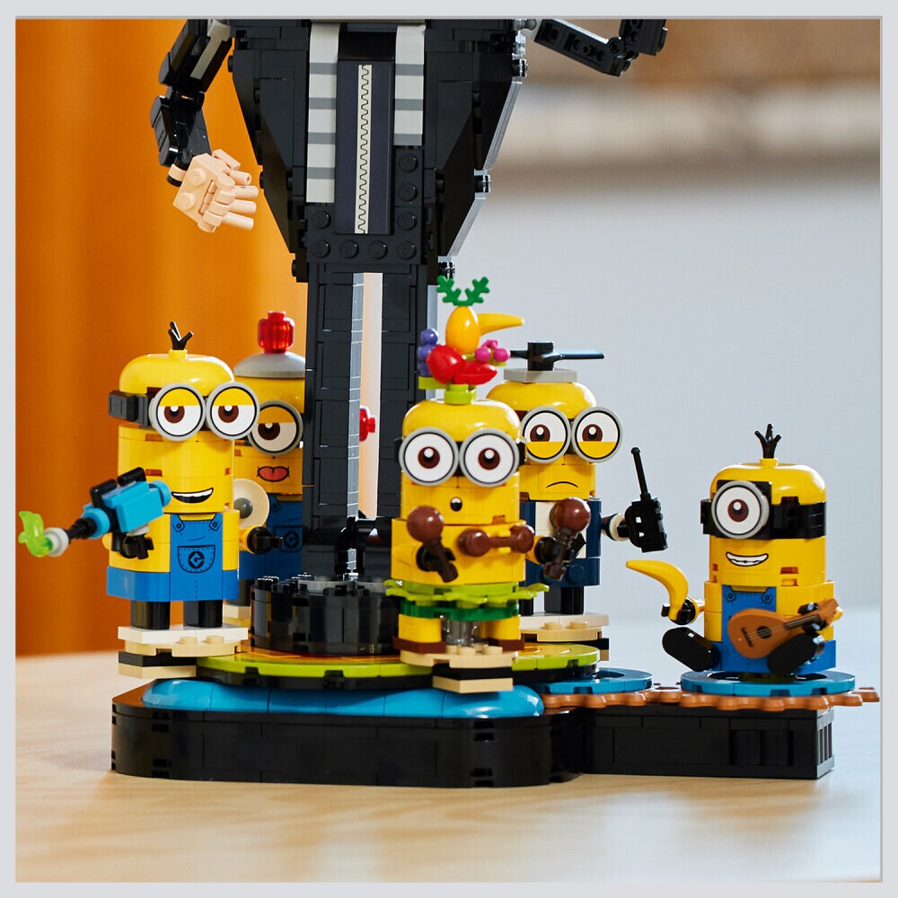 LEGO Minions - Klodsbygget Gru og Minions 9+