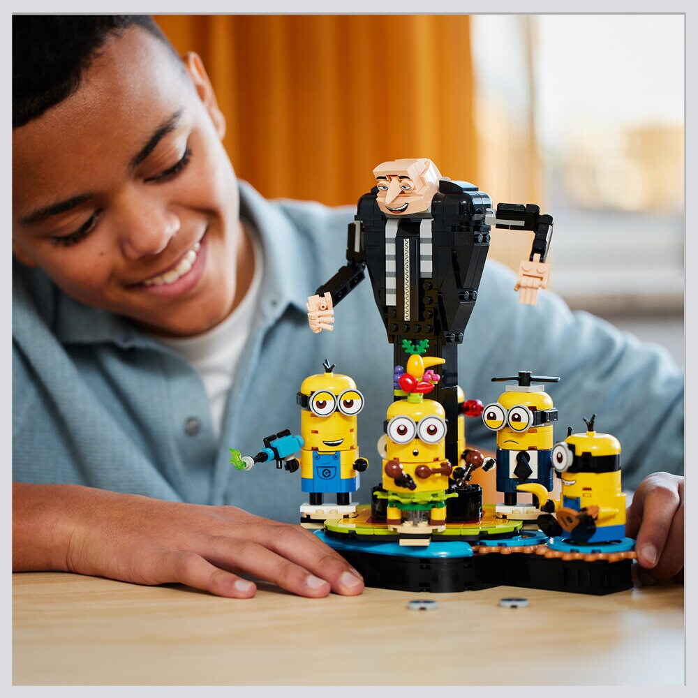 LEGO Minions - Klodsbygget Gru og Minions 9+