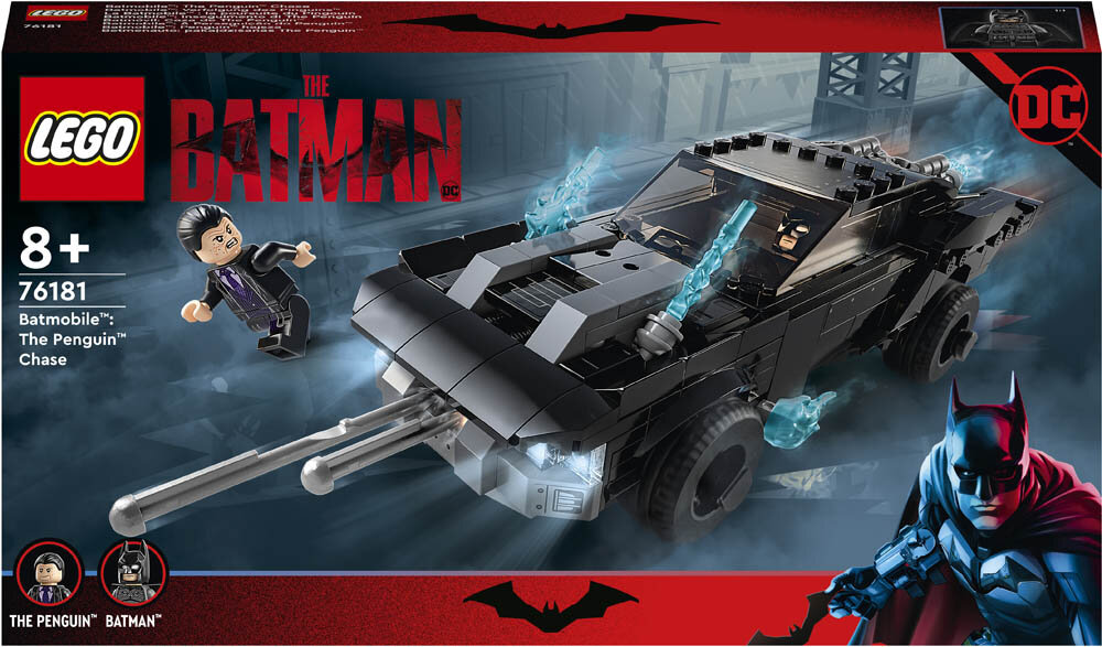 LEGO DC Comics, Batmobile: Jagten på Pingvinen 8+