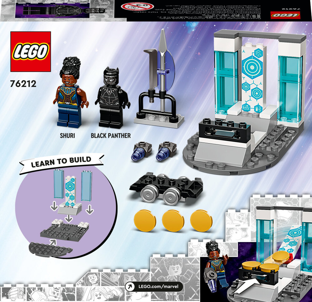 LEGO Marvel - Shuris laboratorium 4+