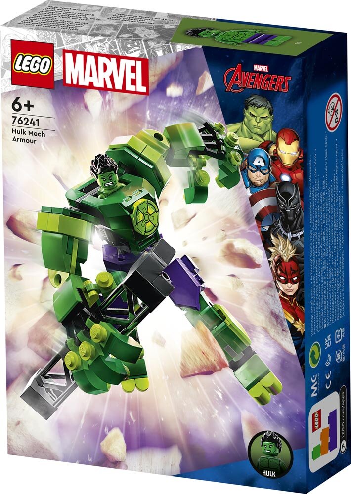 LEGO Marvel - Hulks kamprobot 6+