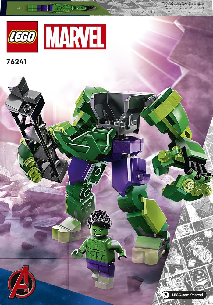 LEGO Marvel - Hulks kamprobot 6+