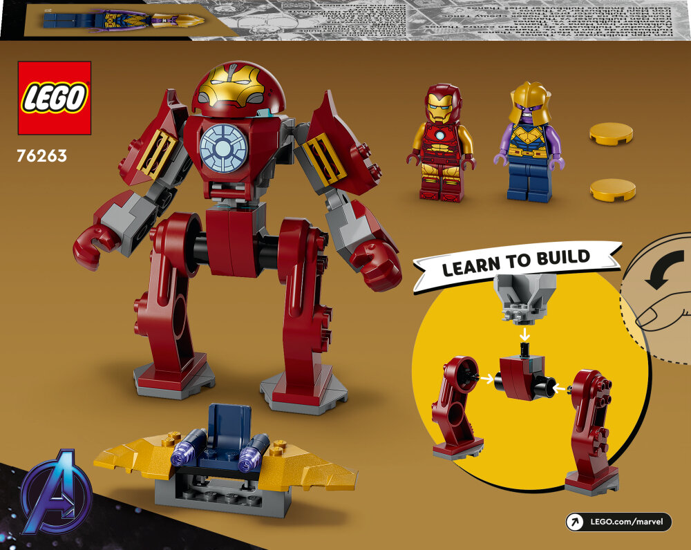 LEGO Avengers - Iron Mans Hulkbuster mod Thanos 4+