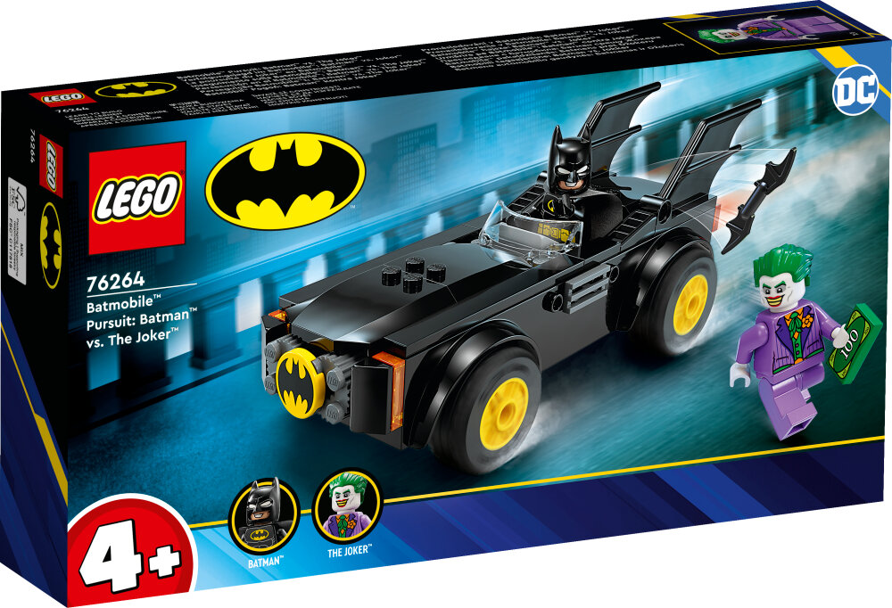 LEGO Batman - Batmobile-jagt: Batman mod Jokeren 4+
