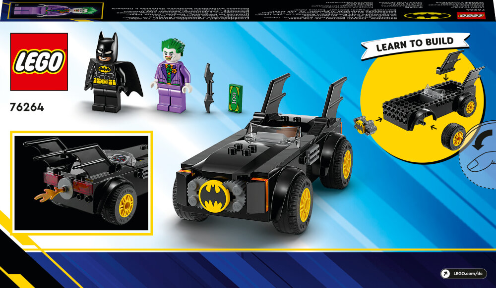 LEGO Batman - Batmobile-jagt: Batman mod Jokeren 4+