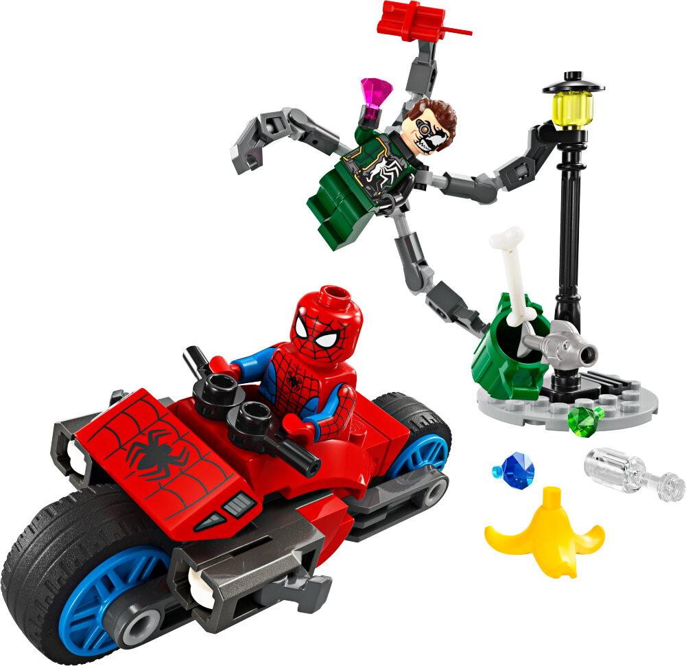 LEGO Marvel - Motorcykeljagt: Spider-Man mod Doc Ock 6+
