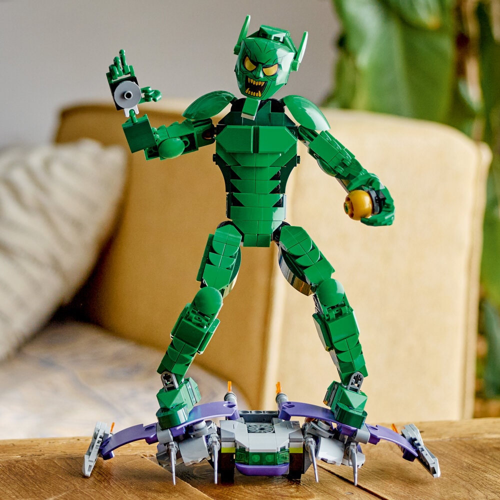 LEGO Marvel - Byg selv-figur af Green Goblin 8+