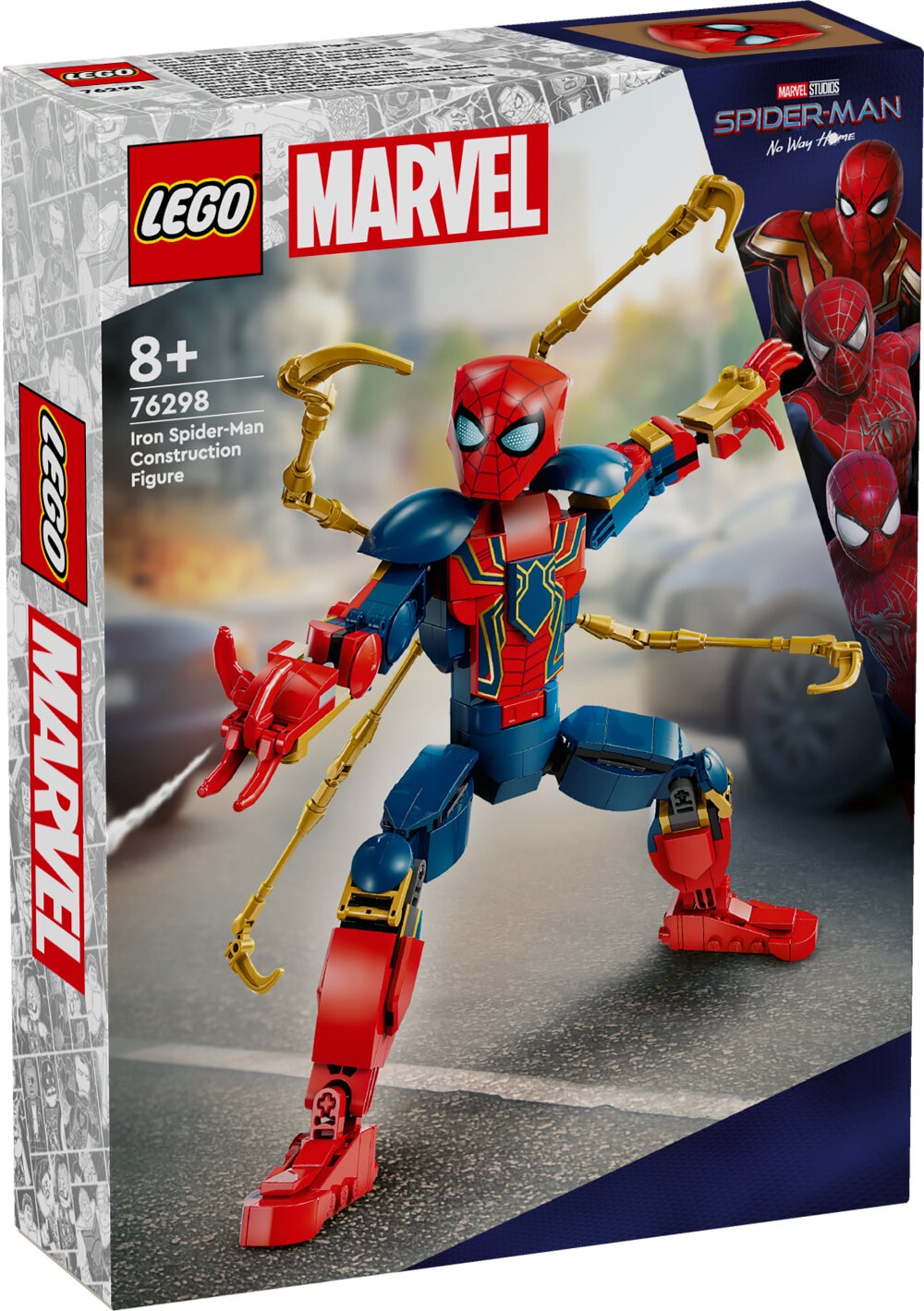 LEGO Marvel - Byg selv-figur af Iron Spider-Man 8+