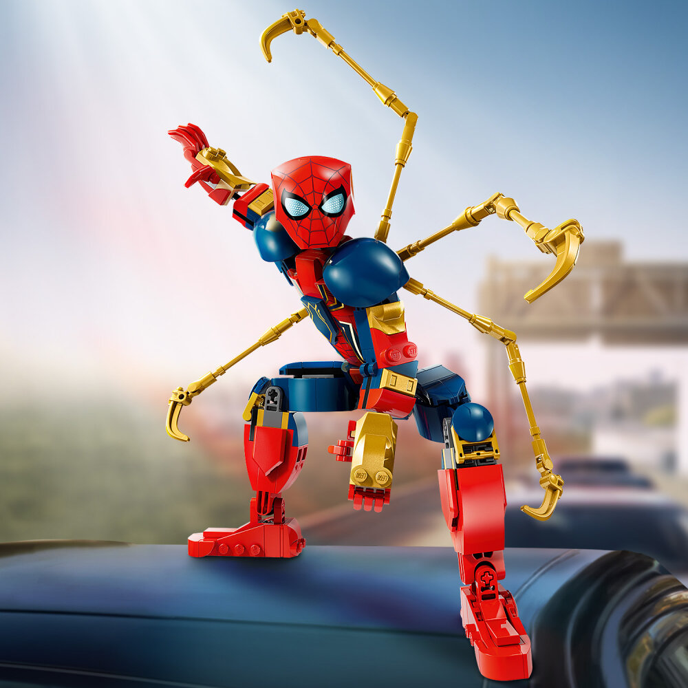 LEGO Marvel - Byg selv-figur af Iron Spider-Man 8+
