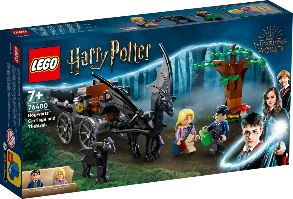 LEGO Harry Potter - Hogwarts-vogn og thestraler 7+