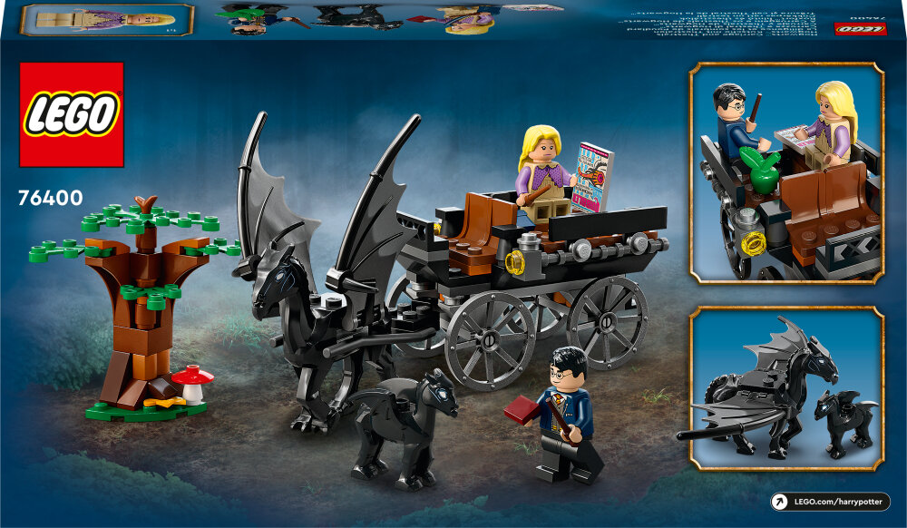 LEGO Harry Potter - Hogwarts-vogn og thestraler 7+