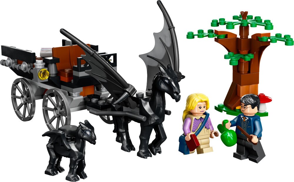 LEGO Harry Potter - Hogwarts-vogn og thestraler 7+