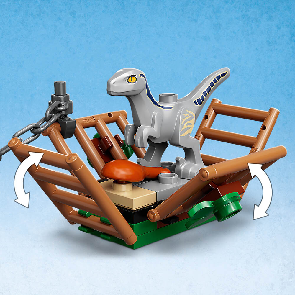 LEGO Jurassic World, Blue og Beta – velociraptor-fangst 6+