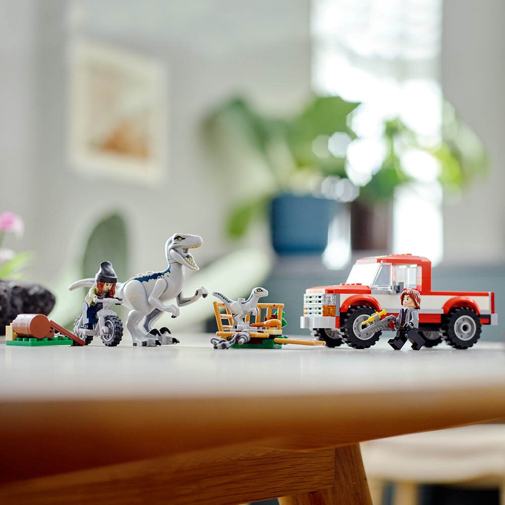 LEGO Jurassic World, Blue og Beta – velociraptor-fangst 6+