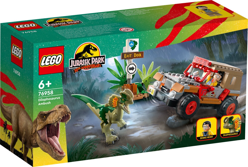 LEGO Jurassic World - Dilophosaurus-baghold 6+