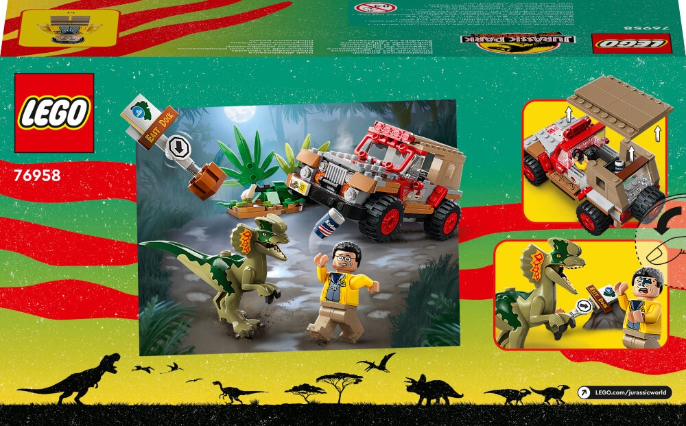 LEGO Jurassic World - Dilophosaurus-baghold 6+
