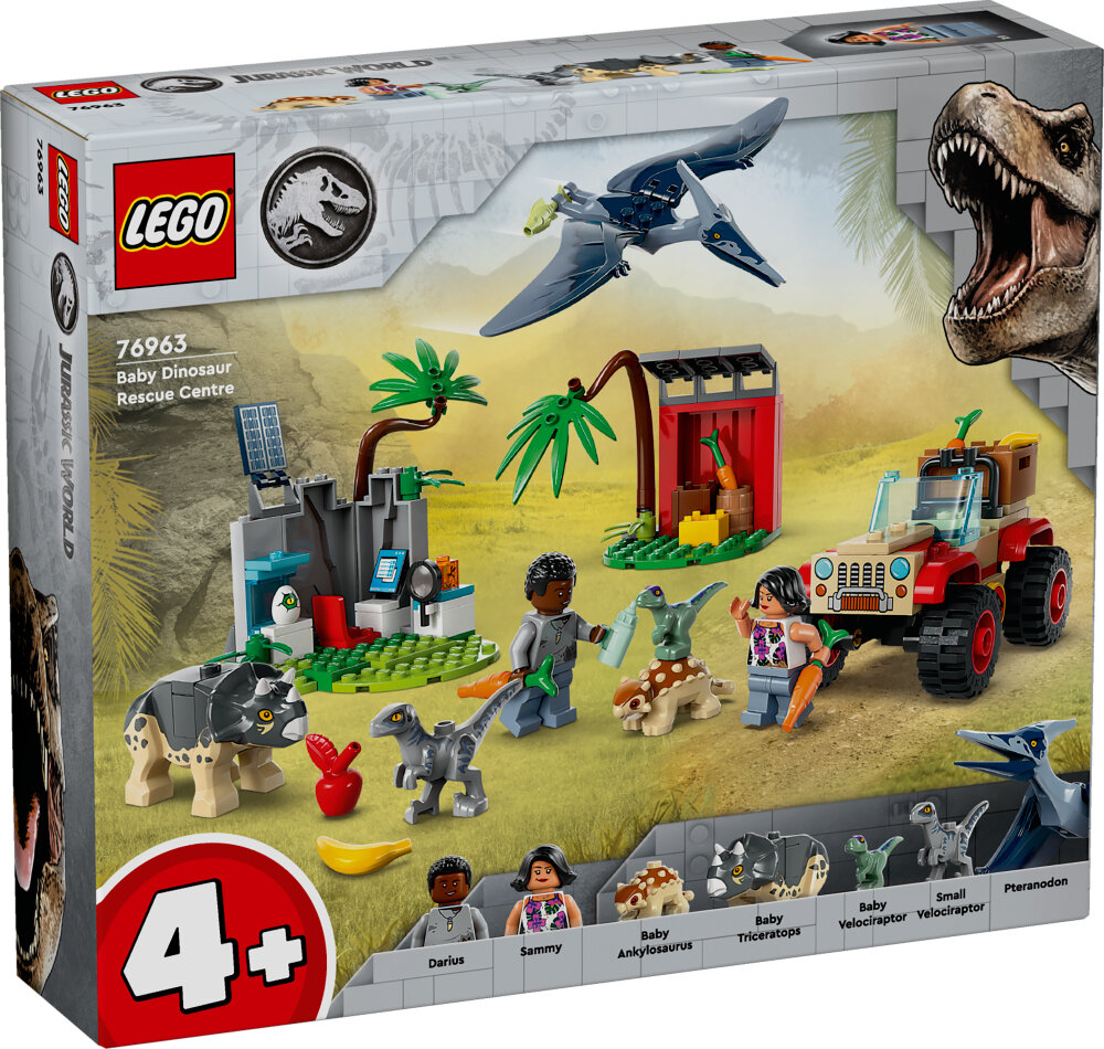 LEGO Jurassic World - Dinosaurunge-internat 4+