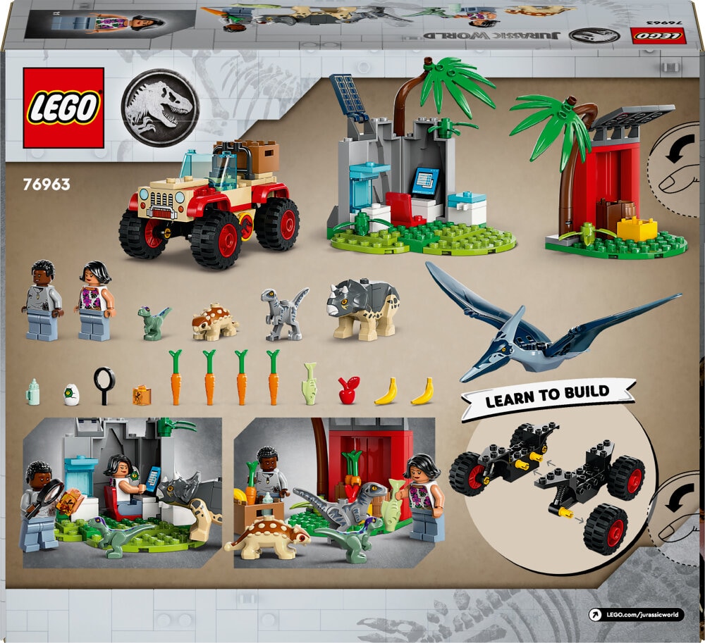 LEGO Jurassic World - Dinosaurunge-internat 4+