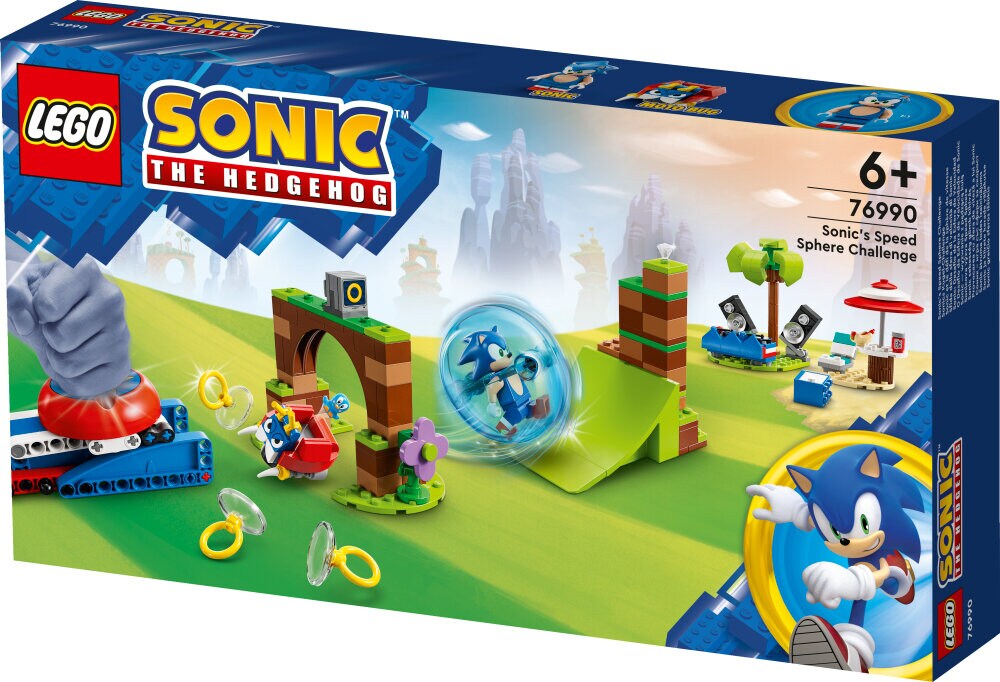 LEGO Sonic The Hedgehog - Sonics fartkugle-udfordring 6+