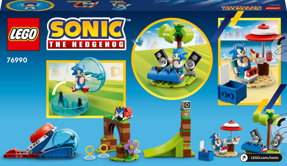 LEGO Sonic The Hedgehog - Sonics fartkugle-udfordring 6+