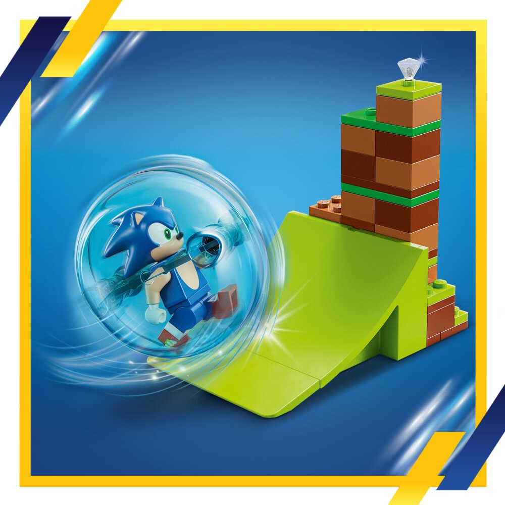 LEGO Sonic The Hedgehog - Sonics fartkugle-udfordring 6+