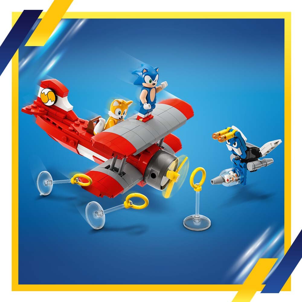 LEGO Sonic The Hedgehog - Tails' værksted og Tornado-fly 6+