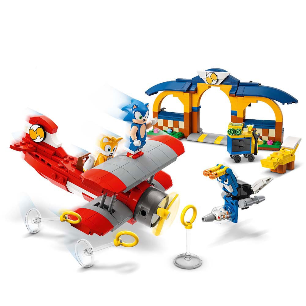 LEGO Sonic The Hedgehog - Tails' værksted og Tornado-fly 6+