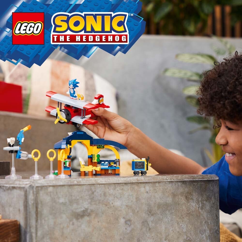 LEGO Sonic The Hedgehog - Tails' værksted og Tornado-fly 6+