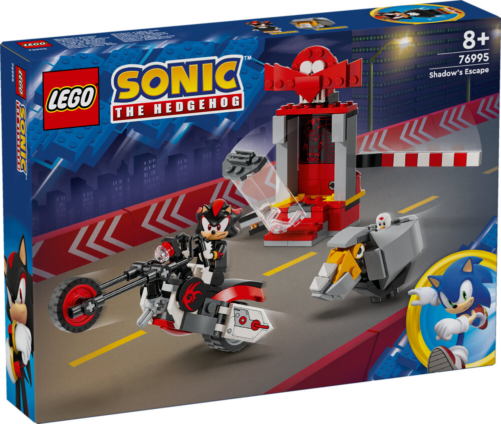 LEGO Sonic The Hedgehog - Shadow the Hedgehogs flugt 8+