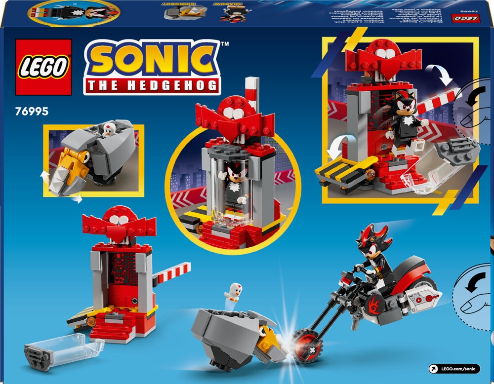 LEGO Sonic The Hedgehog - Shadow the Hedgehogs flugt 8+