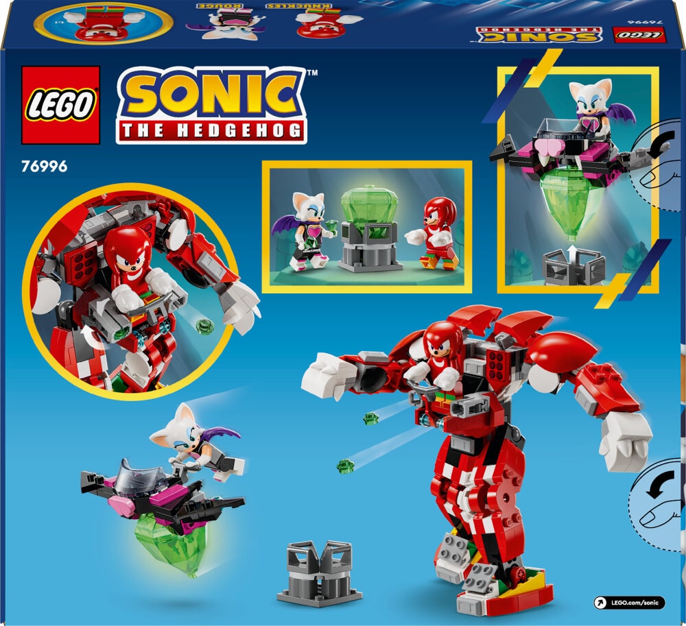 LEGO Sonic The Hedgehog - Knuckles' vogterrobot 8+