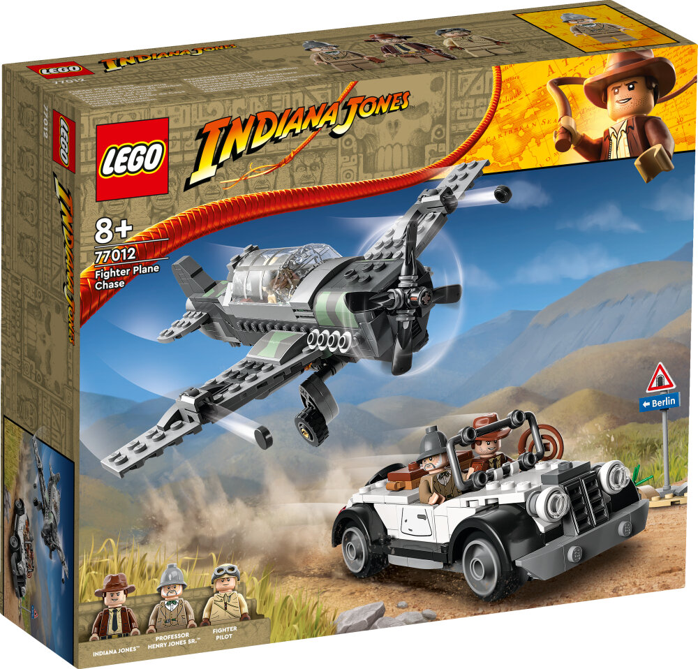 LEGO Indiana Jones - Kampfly-jagt 8+