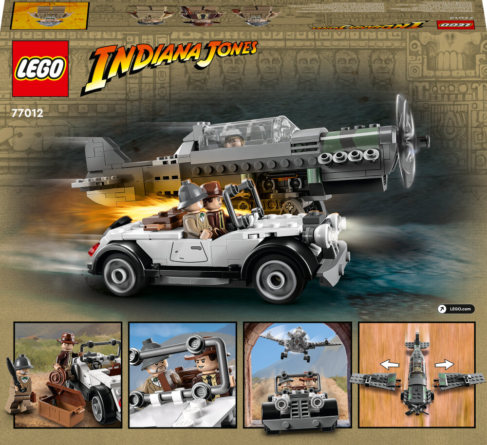 LEGO Indiana Jones - Kampfly-jagt 8+