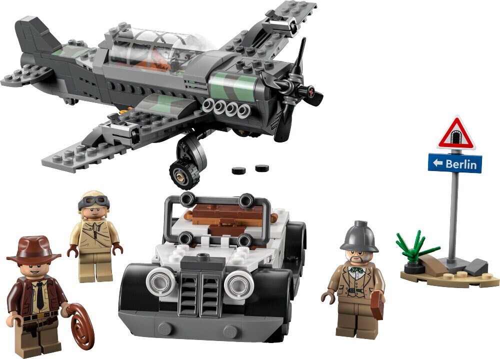 LEGO Indiana Jones - Kampfly-jagt 8+