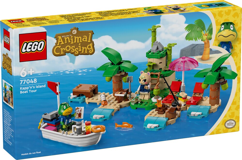 LEGO Animal Crossing - Kapp'n på ø-bådtur 6+