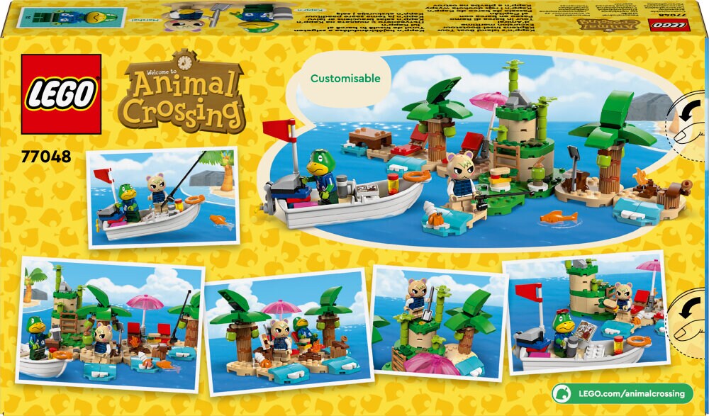 LEGO Animal Crossing - Kapp'n på ø-bådtur 6+