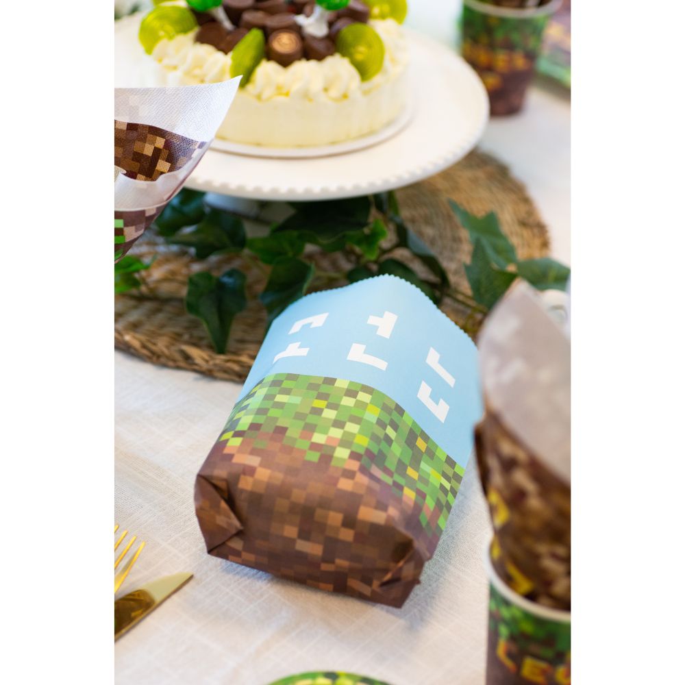 Pixel - Papirslikposer 8 stk