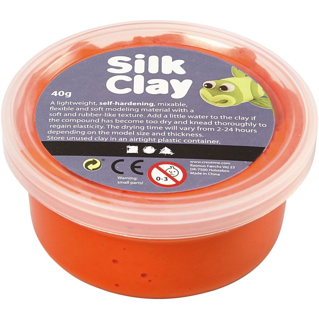 Silk Clay® - Orange, 40 gram
