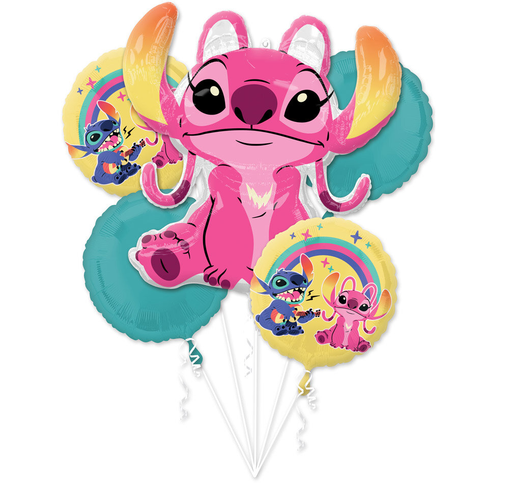 Stitch & Angel Ballonbuket