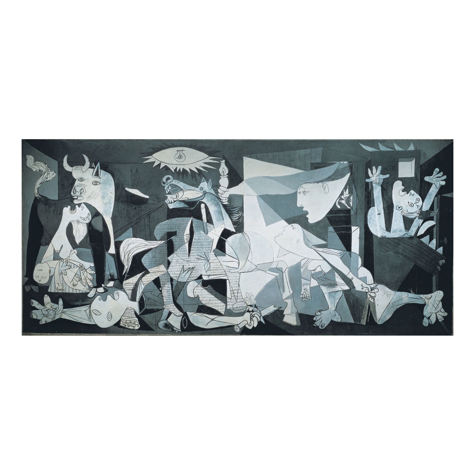 Educa Panorama Puslespil, Guernica - Pablo Picasso 3000 brikker