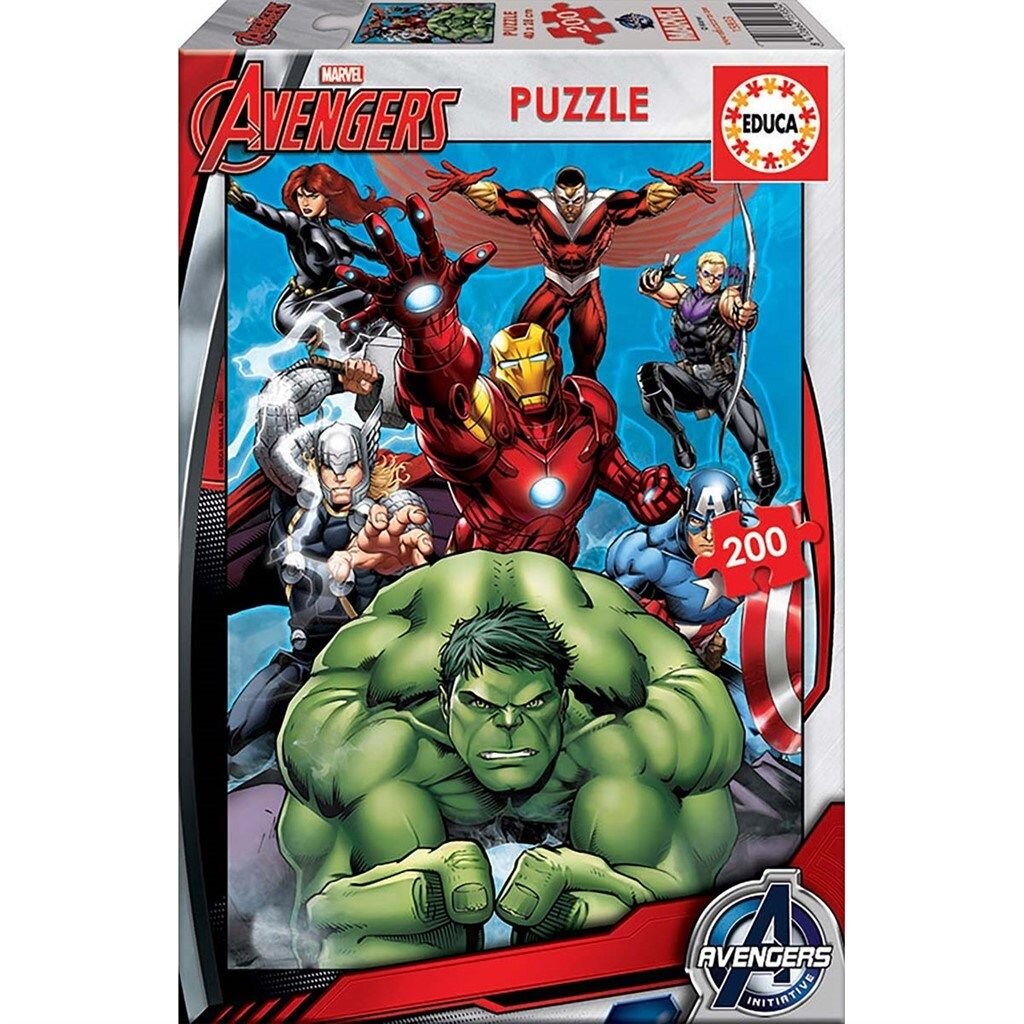 Educa Puslespil, Marvel Avengers 200 brikker